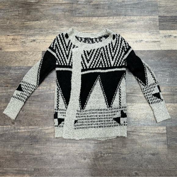 THE RAGE Sweater/Cardigan - Black & Gray - One Size - Picture 1 of 5